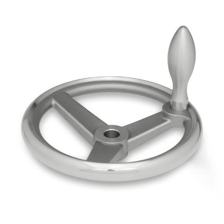 J.W. Winco GN950.6-100-B10-F Spoked Handwheel 950.6-100-B10-F